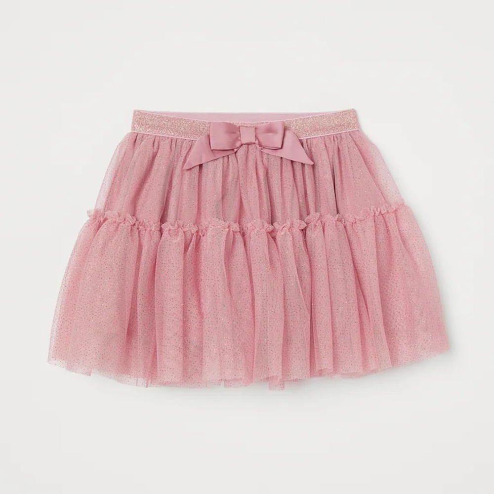 🩰 H&M 🩰 Kids Pink Bubble Mini Skirt